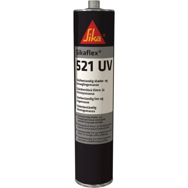 Sika Sikaflex-521 Uv Sort 300Ml 