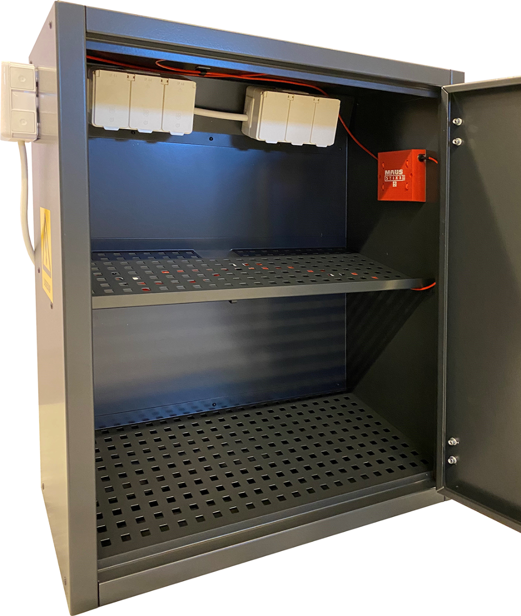 Optimel ladeskap for litiumbatterier