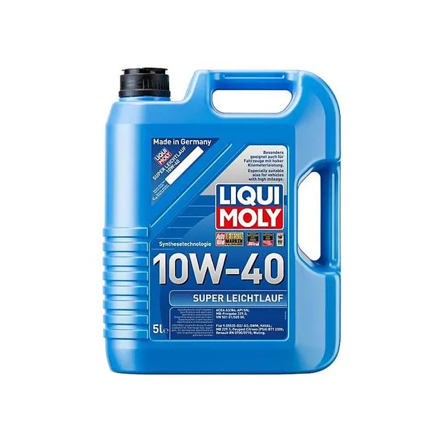 Liqui Moly Super Leichtlauf 10W-40 5 l Motorolje 