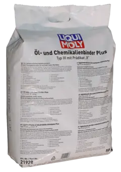 Liqui Moly olje- og kjemikaliebinder 10 kg, Plus absorberingsmiddel