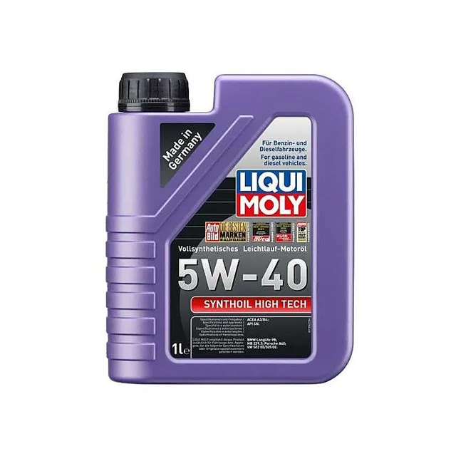 Liqui Moly Synthoil High Tech 5W-40 1 l Helsyntetisk motorolje 