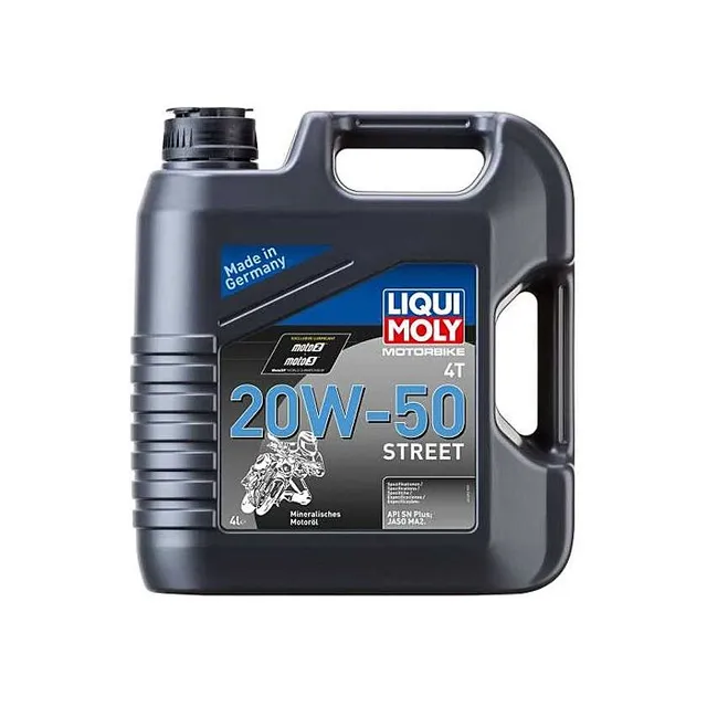 Liqui Moly MC-olje 4T 20W-50 4 l Motorbike Street 