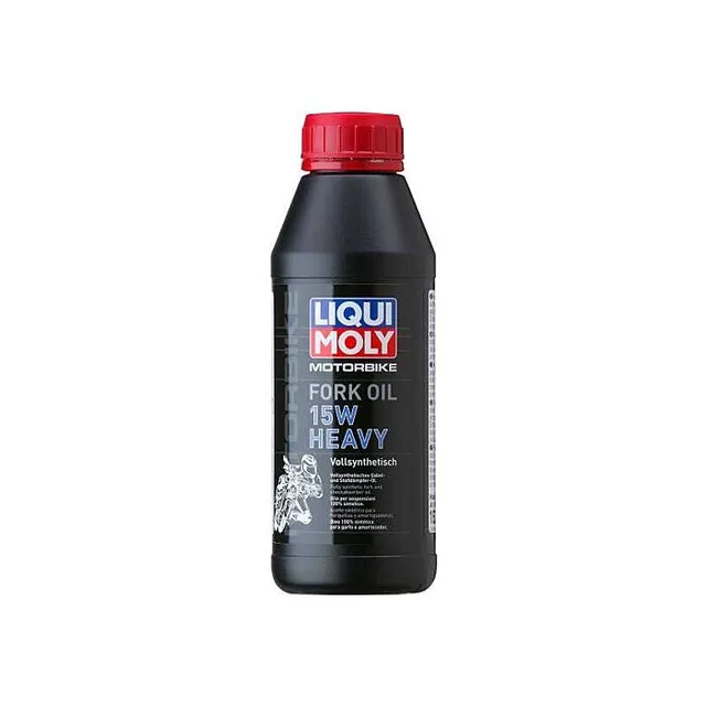 Liqui Moly gaffelolje 15W 500 ml Motorbike Fork Oil Heavy 