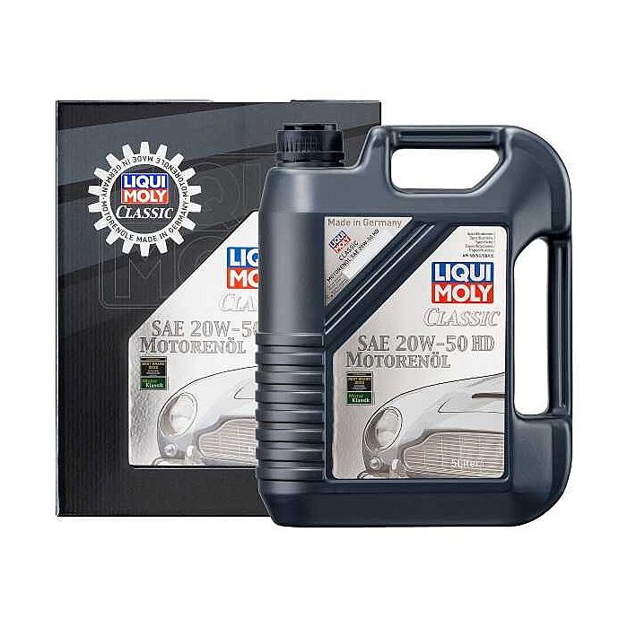 Liqui Moly Classic 20W-50 HD 5 l Motorolje til klassiske kjøretøy