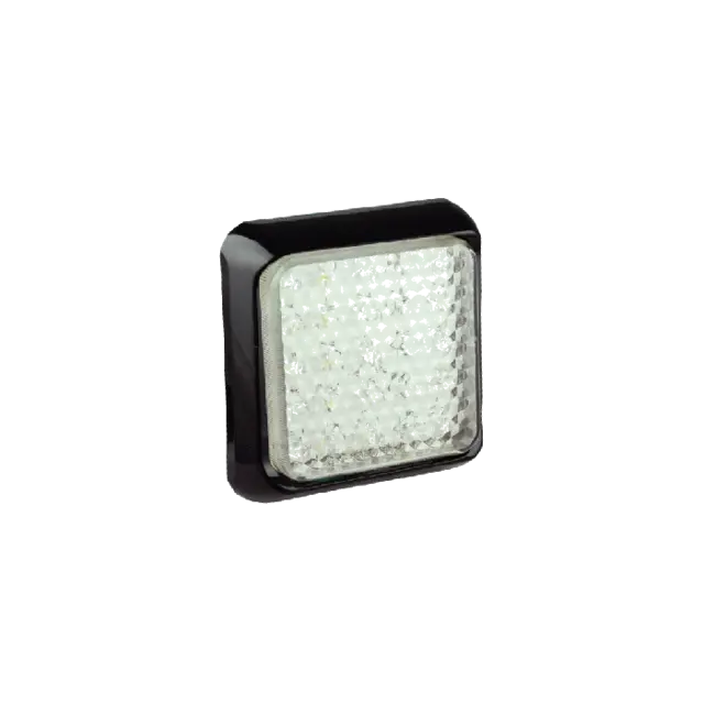 Ryggelys LED Hvitt 10X10 mm 