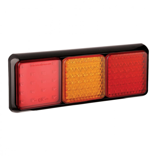 Baklampe LED 12/24V 350X120 mm 