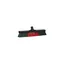 VIKAN verkstedkost 400 mm Stiv PVC-bust, gjenger, sort