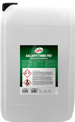 Turtle Wax Pro kaldavfetting 25 l Til våte og tørre overflater 