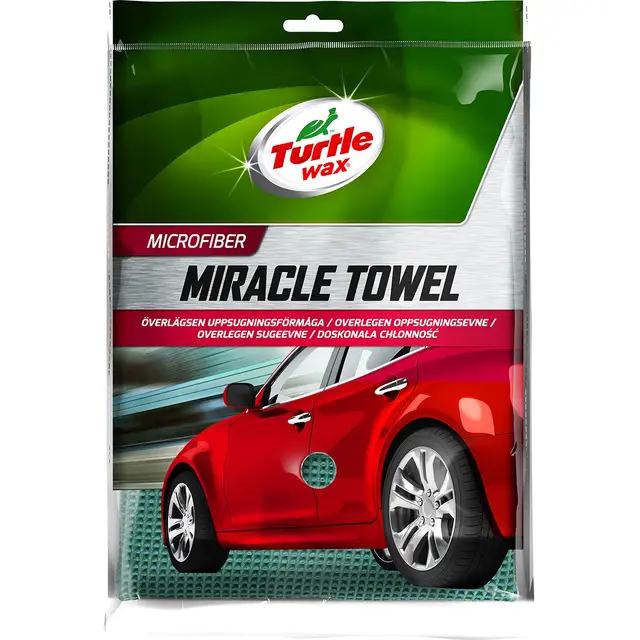 Turtle Wax Miracle Towel 20-pakning Tørkehåndklær, 60 x 80 cm 