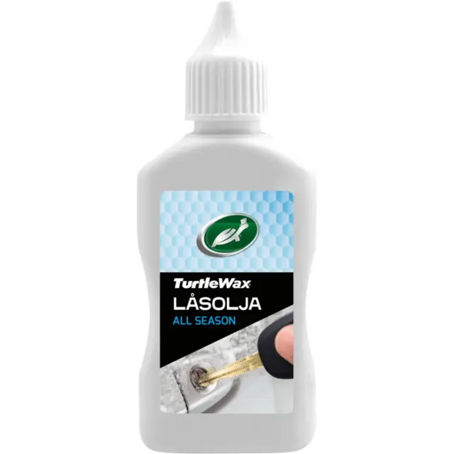 Turtle Wax låsolje 50 ml Smører låser og motvirker isdannelse 