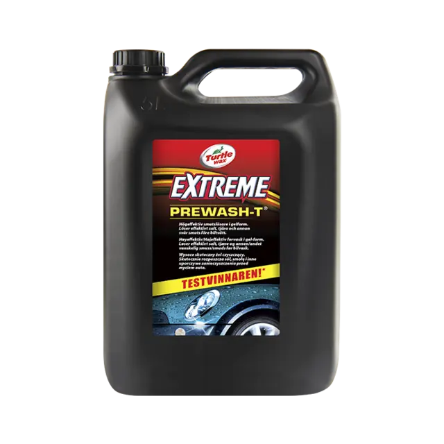 Turtle Wax Prewash-T avfetting 5 l Gelbasert forvask mot asfalt og salt 