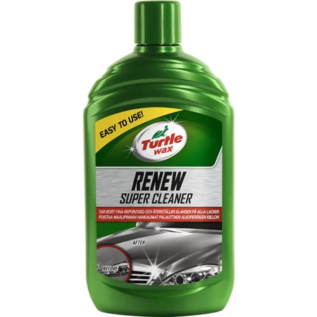 Turtle Wax Renew lakkrens 500 ml Super Cleaner mot lett oksidasjon 
