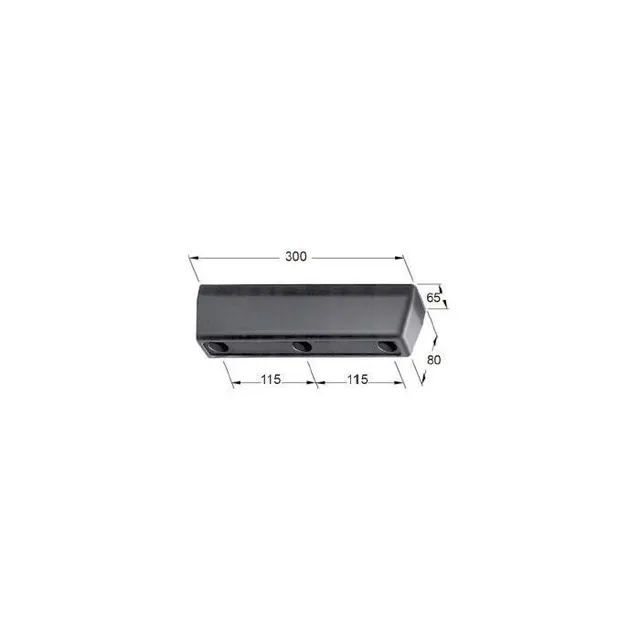 Titgemeyer G.Buffer 300X65X80 mm 