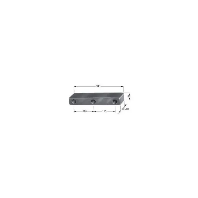 Titgemeyer G.Buffer 300X52X80 mm 