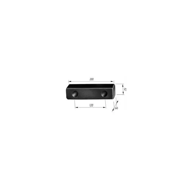 Titgemeyer G.Buffer 200X52X60 mm 