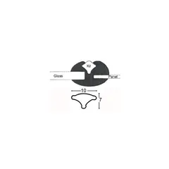 National Gummi Ab klemlist 4-4 (25M)