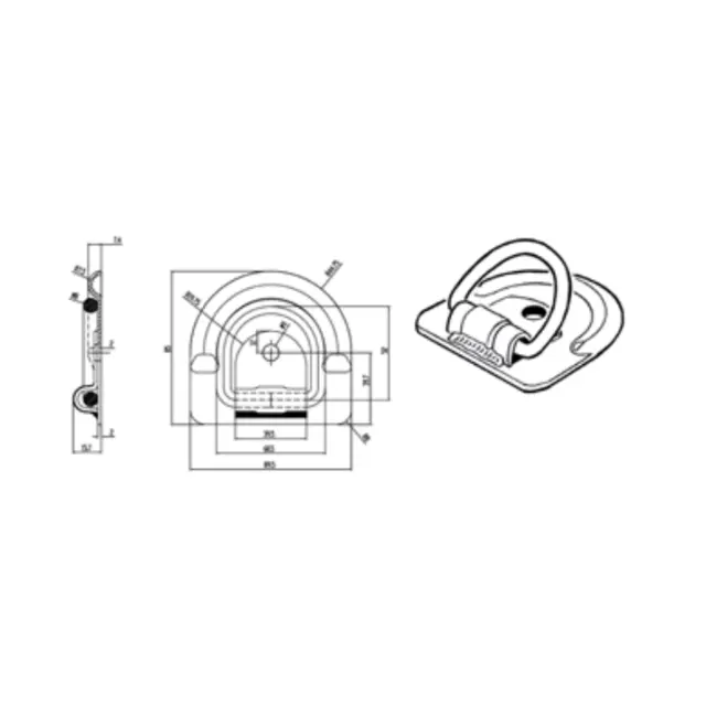 Surringsring 1500 kg RF304 