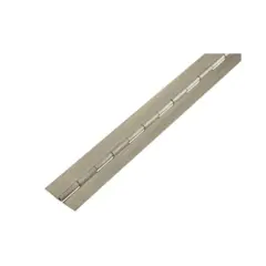 Pianohengsel galvanisert, 80 x 2438 mm