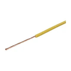 AMO Kabel 1 x 0,75 mm2 gul. 100mtr