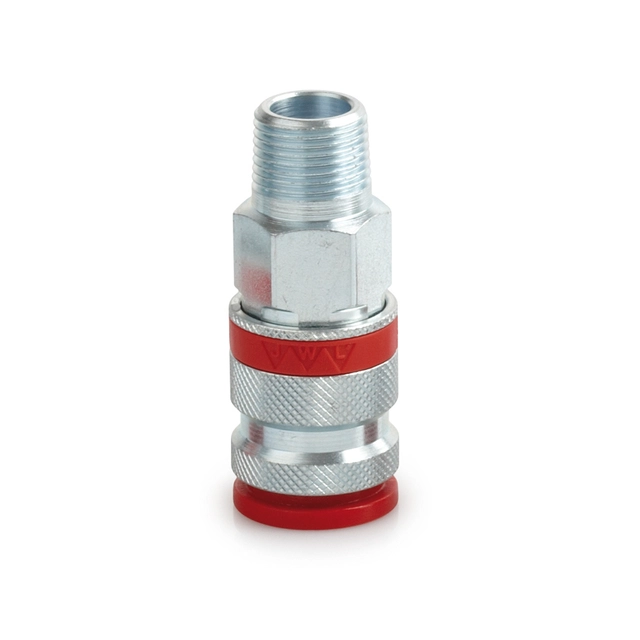 JWL hurtigkopling 1/4"slangesokkel 