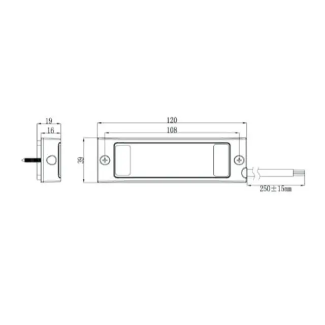 Led Baklykt Tåke/Ryggelykt 10 