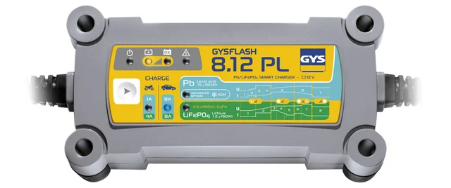GYSFLASH 8.12 PL batterilader 8 A 12 V 