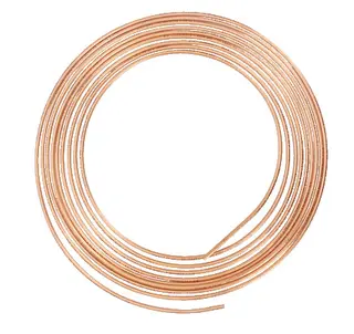 Bremserør Kobber 4,75Mm (50M) 
