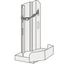 Bicma holder brannslukker 6-12 kg