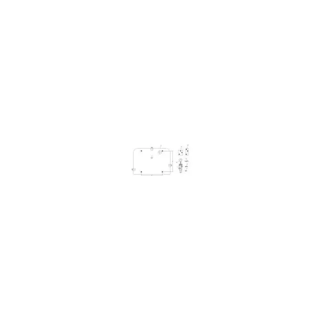 Monteringsplate Mercedes 207-410 