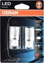 Osram W21/5W W3X16Q 12V Rød Led M2