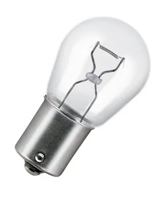 Osram 21W 12V P21W Ba15S Billampe 