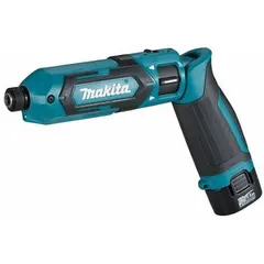 Makita slagskrutrekker TD022DSJ 7,2V 2 x 1,5Ah-batterier og lader
