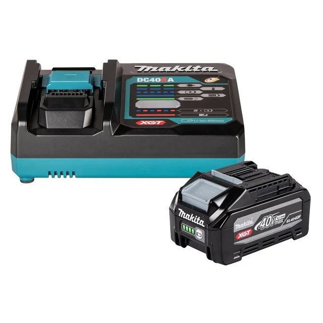Makita hurtigladersett 40V 1 batteri inkludert, PSKGRU 1 