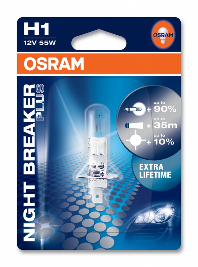 Osram H1 55W 12V P14.5S Nbp 