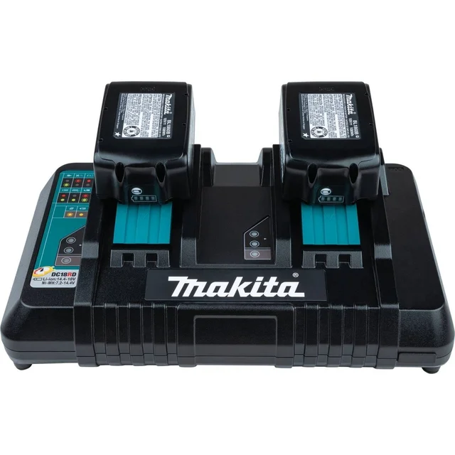Makita batterilader DC18RD 14,4–18V 196933-6, ladetid 15–45 min 
