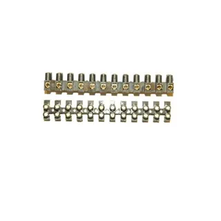 Abiko rekkeklemme 6 mm² 12-pol sort OK334