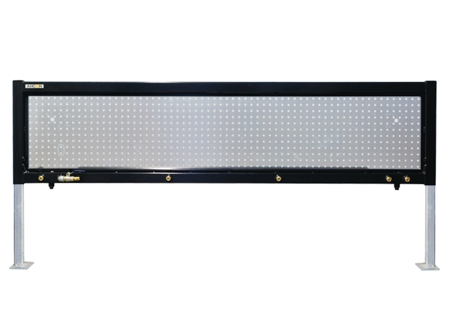 Ahcon energivegg 2340 mm med 8 luftutt. 