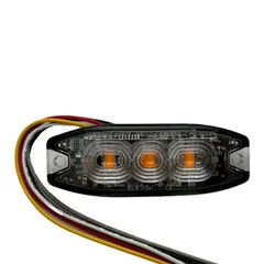 Blitzer 3Led Superslim Amber