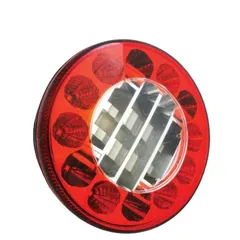 122 mm Rund Led Tåke/Rev12/24V
