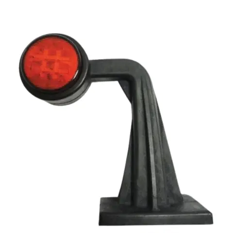 Gummiarm Lykt Led 12/24 Rød/H 