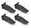 Plastbeskyttelse til klør, 4 stk.
