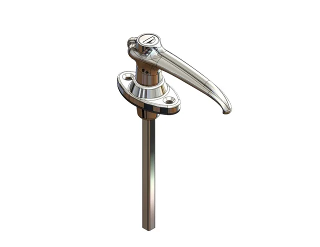Dørvrider 44 mm med FS880-nøkler 