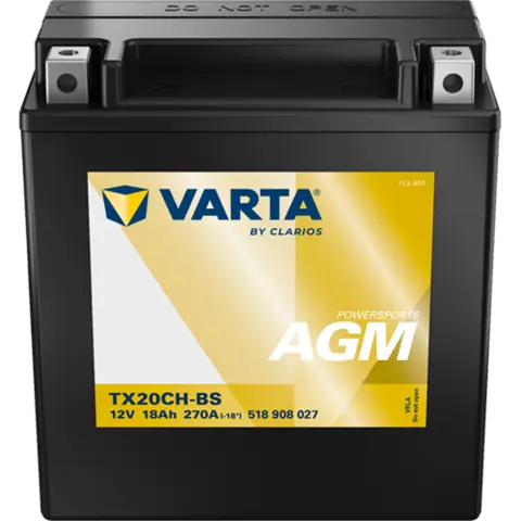 BATTERI AGM 12 18AH 270CCA 