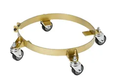 Fatvogn med 4 hjul for 180-220 kg Diameter 600 mm, svingbare hjul