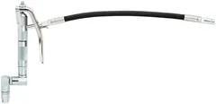 Fettpistol med fleksibelt utløp Treleddet svivel, G 1/4" innvendig