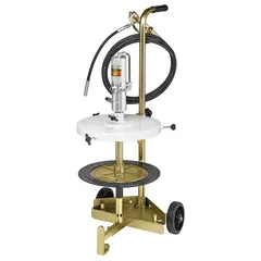 Mobilt fettpumpesett for fat 12-30 kg 50:1, innvendig fatdiameter 300-350 mm