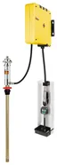 Veggmontert oljepumpe med trommel 3:1, 14 l/min, fat 180-220 kg