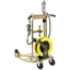 Mobilt oljepumpesett med trommel 3:1, 14 l/min, fat 180-220 kg