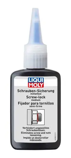 Liqui Moly gjengelås middels 50 g Middels sterk skruesikring