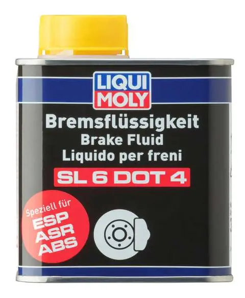 Liqui Moly bremsevæske SL6 DOT 4 500 ml Lavviskøs bremsevæske 